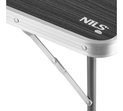 Стіл кемпінговий NILS CAMP NC3401 80 x 60 x 70 см, темно-сірий
