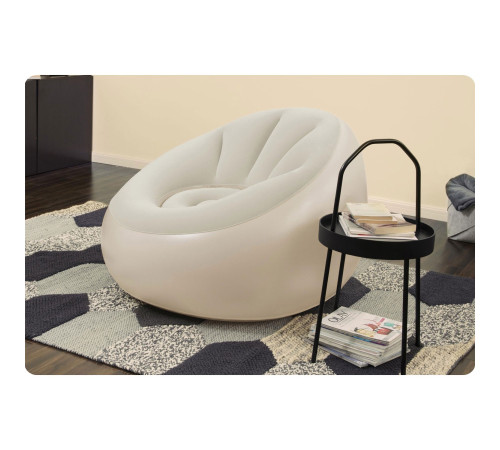 Крісло надувне LED Bestway 75086 102 х 97 х 71 см