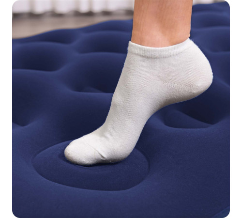 Матрац надувний Bestway 67224 з вбудованим насосом 188x99 см, синій