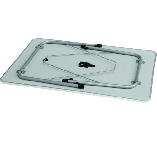 Стіл розкладний Easy Camp Menton L Brown 540028, 70 x 100 x 50-68 см - жовтий