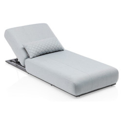 Лежак KETTLER EGO 0105314-7830, 210 х 90 х 33 см - сірий