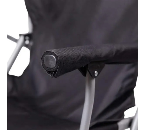 Крісло для кемпінгу складне LUGI SJ-0054B, чорне