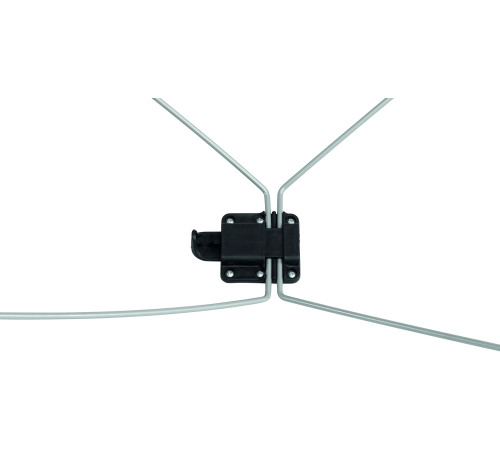 Стіл розкладний Easy Camp Menton M Brown 540029, 60 x 80 x 50-68 см - жовтий