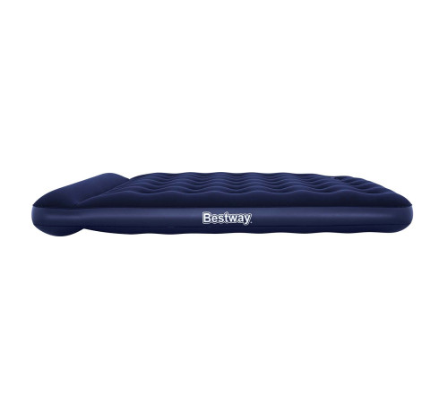 Матрац надувний Bestway 67226 з вбудованим насосом 203x152 см, синій
