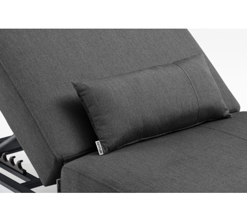 Лежак KETTLER PURE 0107014-7000, 215 х 90 х 50 см - темно-сірий