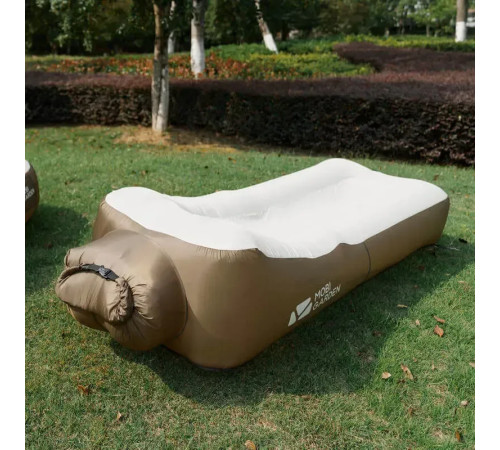 Диван надувний (ламзак) Mobi Garden Air Bed Pro NX20663018, бежево-коричневий