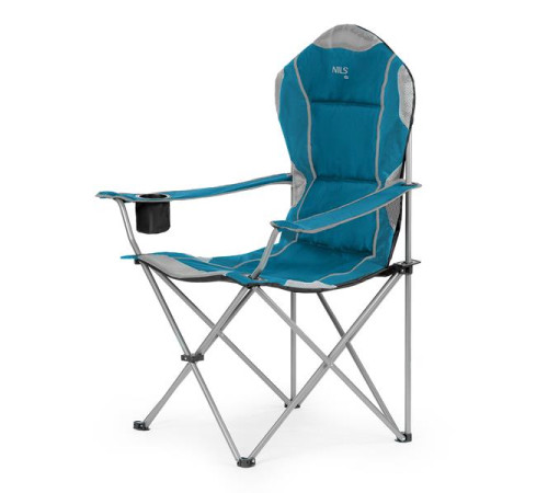 Крісло для кемпінгу NILS CAMP NC3080, синє