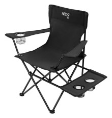 Крісло для кемпінгу NILS CAMP NC3301, чорне
