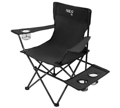 Крісло для кемпінгу NILS CAMP NC3301, чорне