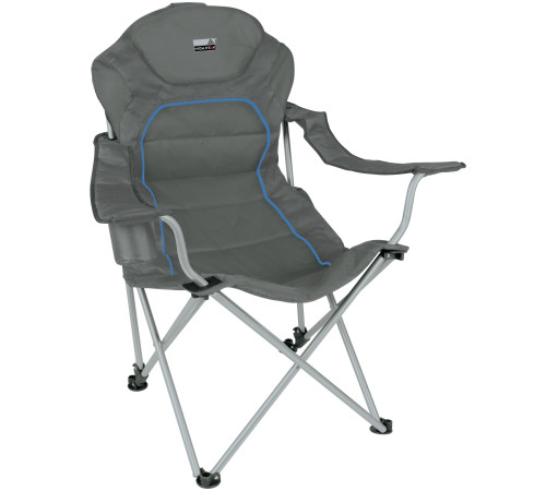 Стілець розкладний High Peak Alicante Dark Grey/Blue (44117)