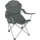 Стілець розкладний High Peak Alicante Dark 44117, 62 x 60 x 105 см - сіро-синій