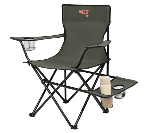 Крісло для кемпінгу NILS CAMP NC3301, хакі