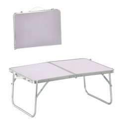 Стіл туристичний складаний Chomik Garden Line HOLMEN 60 x 40 x 26,5 см - білий