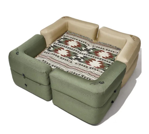 Крісло надувне Mobi Garden NX22663008, зелене Крісло надувне Mobi Garden NX22663008, зелене