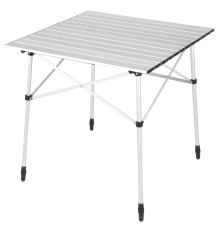 Стіл розкладний High Peak Sevilla 44180, 70 x 70 x 70 см - сірий