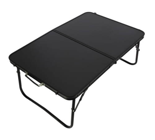 Стіл туристичний Chomik Garden Line HOLMEN 60 x 40 x 26,5 см - чорний