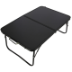 Стіл туристичний Chomik Garden Line HOLMEN 60 x 40 x 26,5 см - чорний