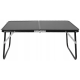 Стіл туристичний Chomik Garden Line HOLMEN 60 x 40 x 26,5 см - чорний
