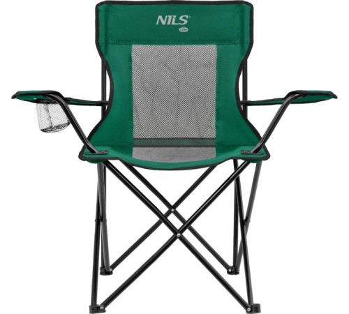 Крісло для кемпінгу NILS CAMP NC3302, темне-зелене