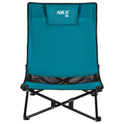 Крісло для кемпінгу NILS CAMP NC3306, синьо-чорне