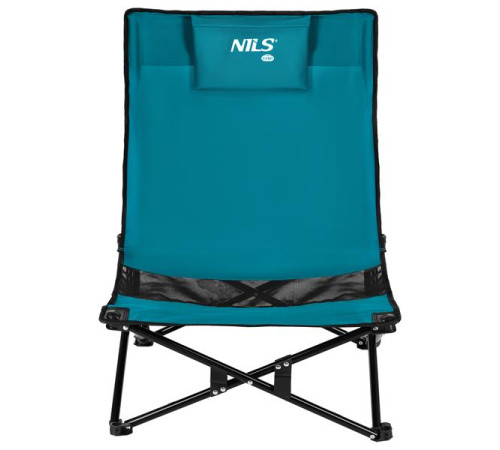 Крісло для кемпінгу NILS CAMP NC3306, синьо-чорне