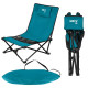 Крісло для кемпінгу NILS CAMP NC3306, синьо-чорне