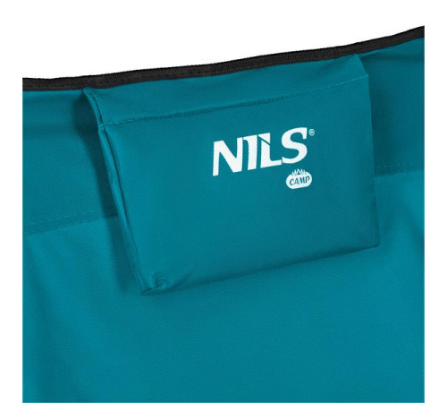 Крісло для кемпінгу NILS CAMP NC3306, синьо-чорне