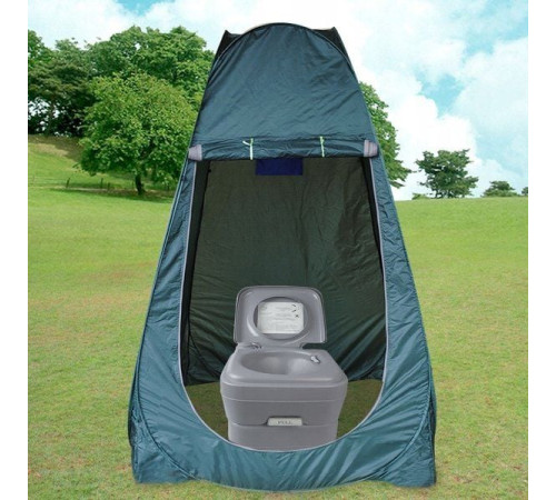 Портативний туристичний туалет зі зливом 20 л Costway