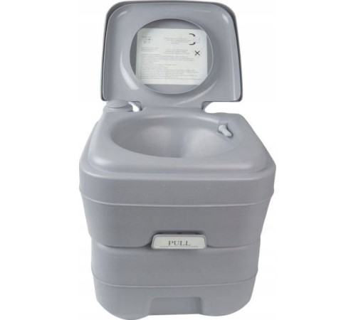 Портативний туристичний туалет зі зливом 20 л Costway