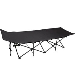 Лежак розкладний SJ-0033-2B чорний