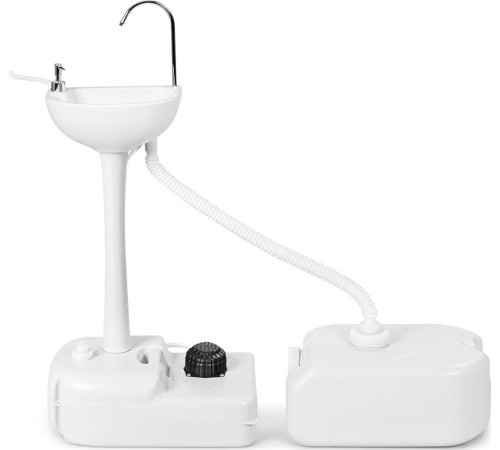 Умивальник туристичний переносний Costway з додатковим баком