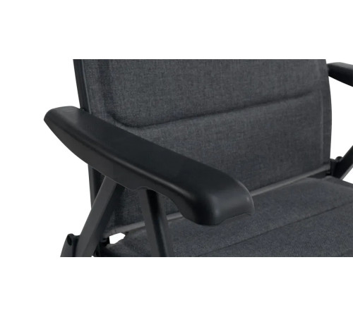 Крісло кемпінгове Outwell Clements XL, чорно-сіре