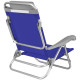 Крісло для кемпінгу 2в1 NILS CAMP NC3502, синьо-сіре