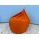 Безкаркасне крісло GreenGard Пуф, помаранчеве