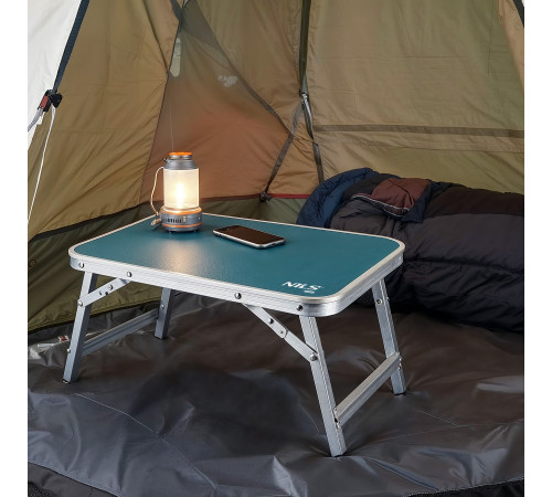 Стіл туристичний розкладний NILS CAMP NC3403 50 x 30 x 20 см, синій