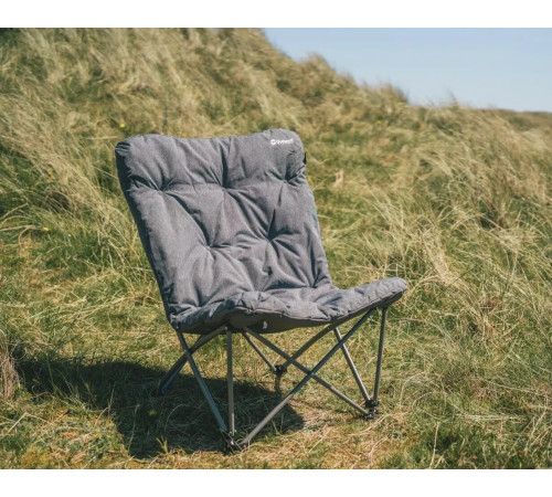 Крісло кемпінгове Outwell Fremont Lake, чорно-сіре