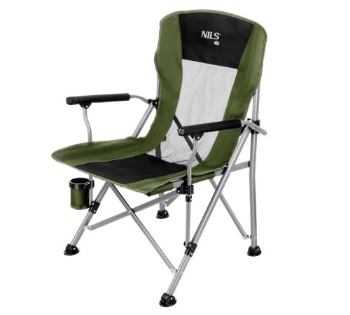 Крісло для кемпінгу NILS CAMP NC3701, зелене