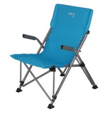 Крісло для кемпінгу NILS CAMP NC3704, блакитне