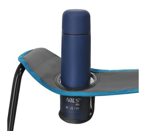 Крісло для кемпінгу NILS CAMP NC3706, сіре