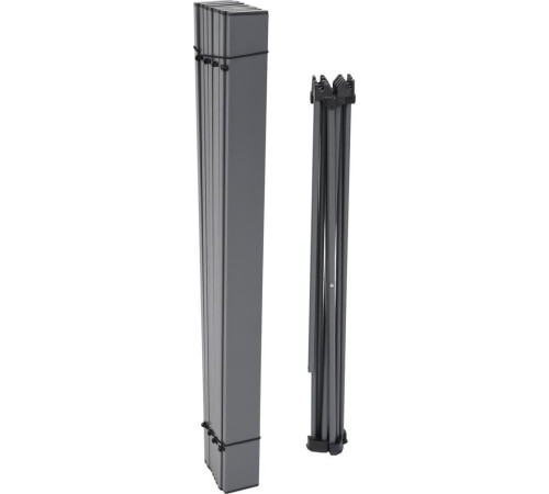 Стіл туристичний розкладний Enero 68 х 46 х 40 см - сірий