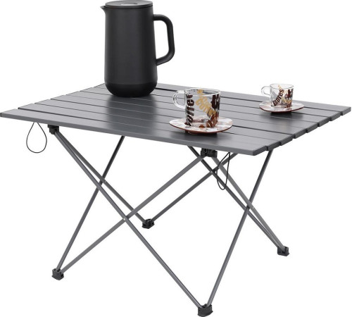 Стіл туристичний розкладний Enero 68 х 46 х 40 см - сірий