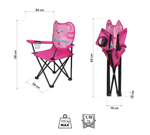 Дитяче крісло туристичне HMS NC3305 CAT
