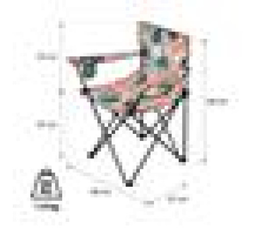 Крісло для кемпінгу NILS CAMP NC1625 - різнокольорове