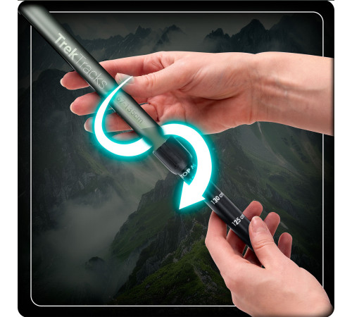 Трекінгові палиці Neo-Sport NS-381, зелені