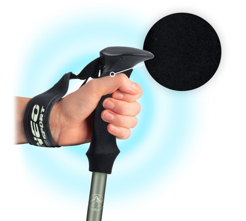 Трекінгові палиці Neo-Sport NS-381, зелені