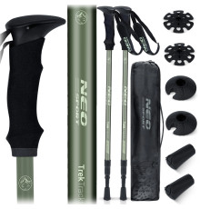 Трекінгові палиці Neo-Sport NS-381, зелені