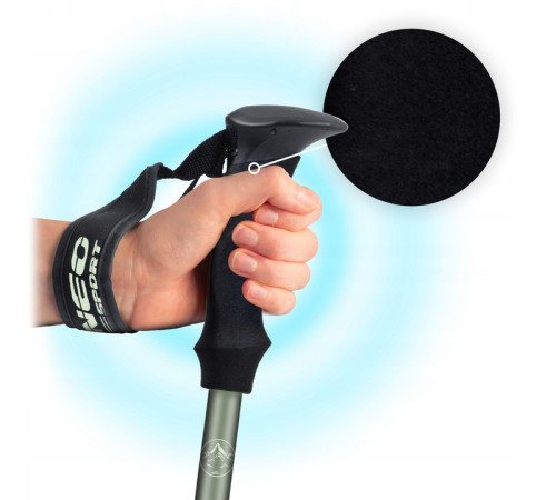 Трекінгові палиці Neo-Sport NS-381, зелені