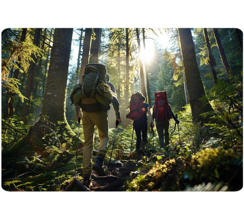 Трекінгові палиці Neo-Sport NS-381, сріблястий