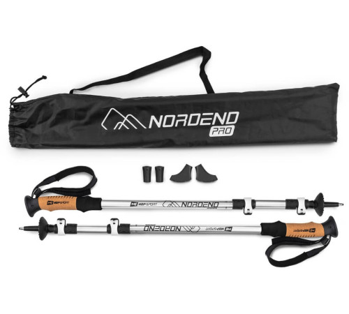 Трекінгові палиці Hop-Sport Nordend Pro чорні Трекінгові палиці Hop-Sport Nordend Pro чорні