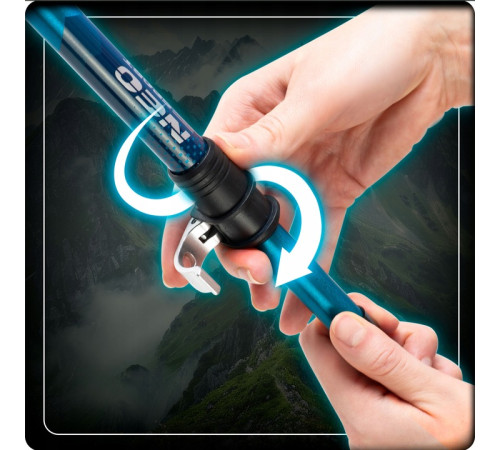 Трекінгові палиці Neo‑Sport NS‑382, сині